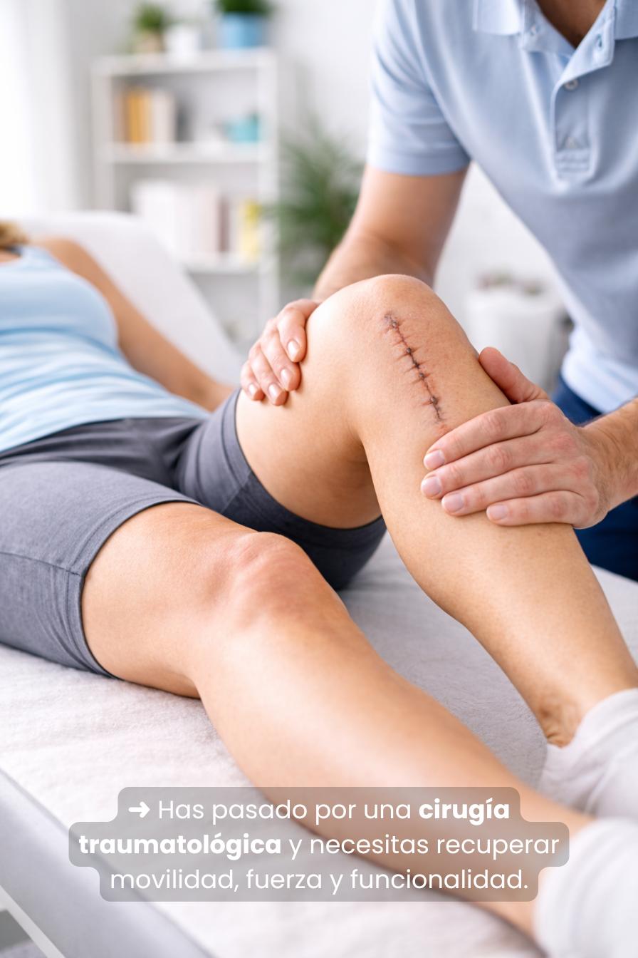 Fisio traumatología- Cirugía traumatológica