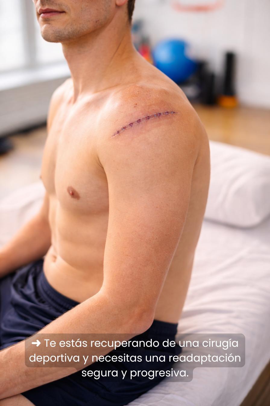 Fisioterapia deportiva-Cirugía