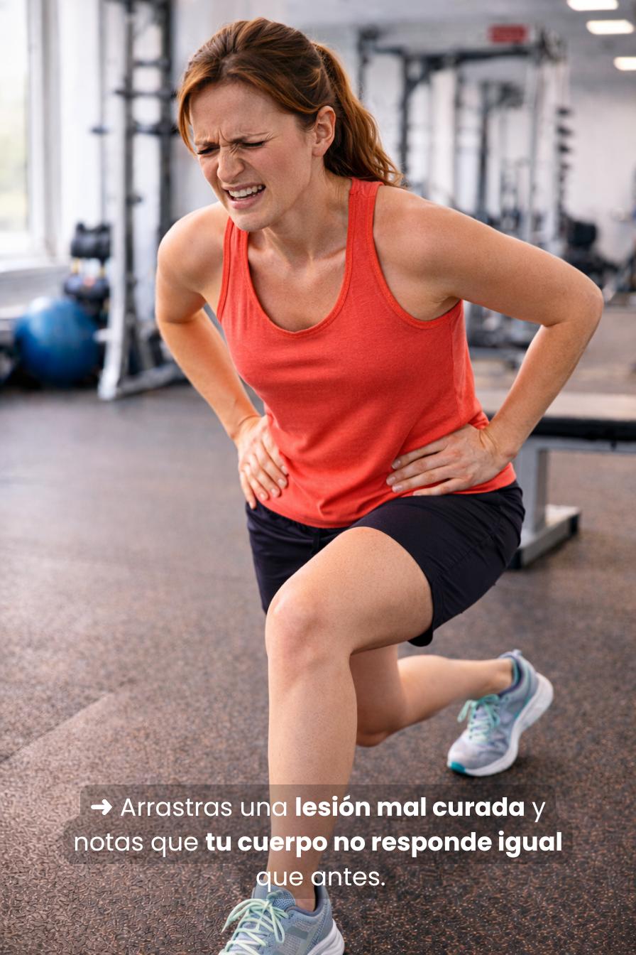 Fisioterapia deportiva-Lesión mal curada